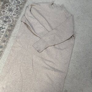 A New Day Ribbed Beige Sweater